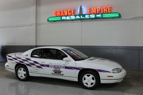 1995 chevrolet monte carlo z34 coupe 2-door 3.4l brickyard 400 pace car