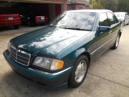 Green 4-door c280, great gas mileage