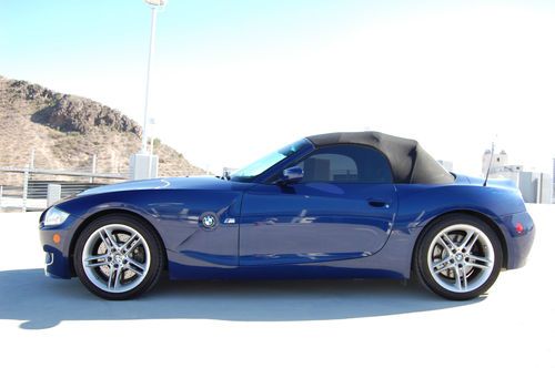 06 bmw z4m m roadster convertible salvage 36k miles perfect condition 6 speed