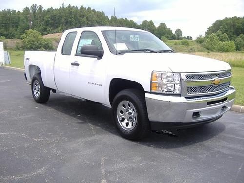 2013 chevrolet silverado 1500 ls extended cab pickup 4x4 4-door 5.3l