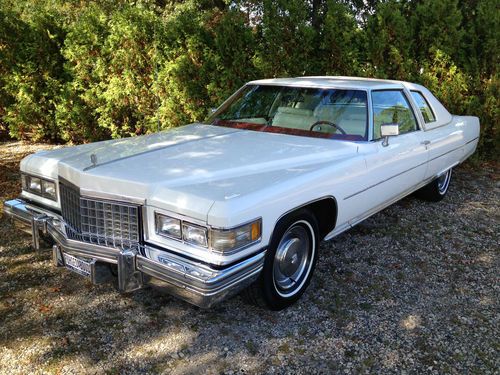 1976 cadillac deville  2-door 8.2l coupe