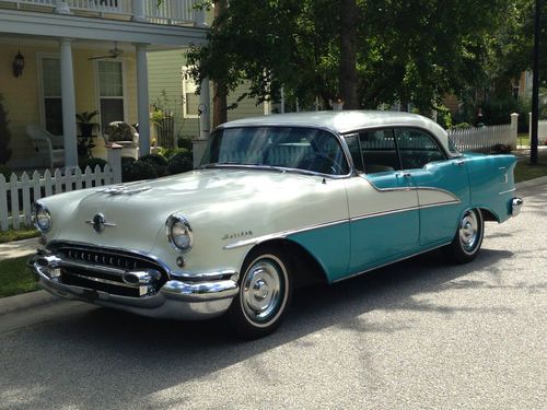 1955 oldsmobile super 88, holiday hardtop sedan w/ only 56,254 original miles