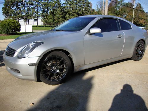 2006 infiniti g35 coupe premium package navigation xenon hid custom wheels