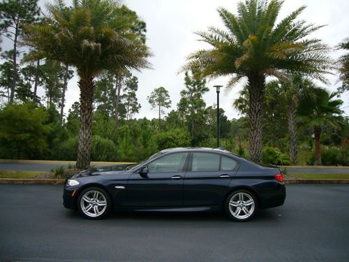 2011 bmw 535i msport sedan sport premium convenience navigation sat ipod 550i m5