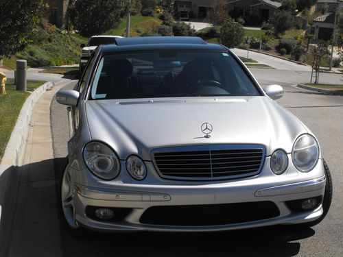 A rare find 2004 mercedes-benz e55 amg 5.5l supercharged full power navigation