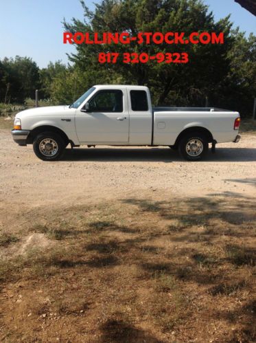 1998 ford ranger xlt extended cab pickup truck clean inside &amp; out  low miles