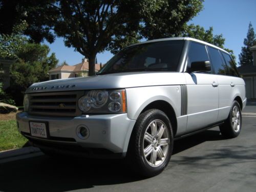 2006 range rover hse - low miles -  warranty through october  2015