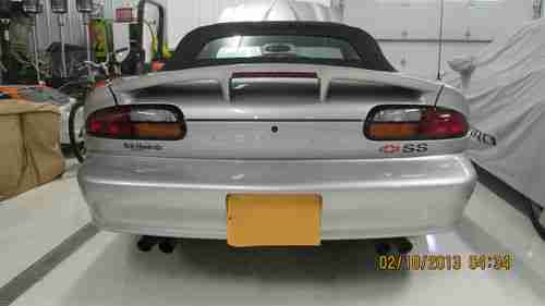 2002 Chevrolet Camaro Z28 Covertible Silver 5.7/345HP 6speed REAL - SS, image 2