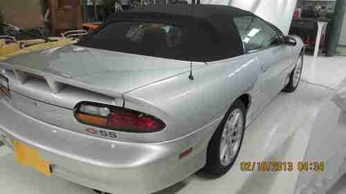 2002 Chevrolet Camaro Z28 Covertible Silver 5.7/345HP 6speed REAL - SS, image 3