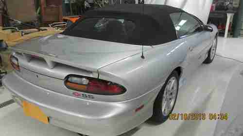 2002 Chevrolet Camaro Z28 Covertible Silver 5.7/345HP 6speed REAL - SS, image 4