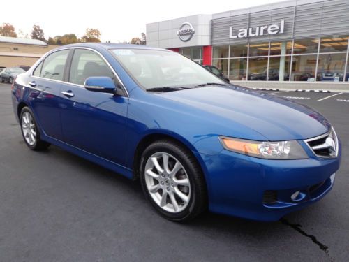 06 tsx 4 cylinder fwd navigation sunroof heated leather seats video 1 owner