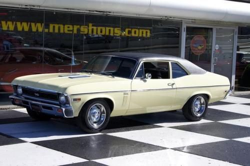 69 chevy nova 4 speed butternut yellow