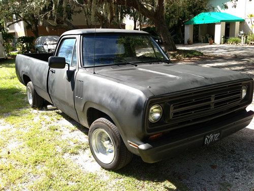 Hot rod dodge pickup