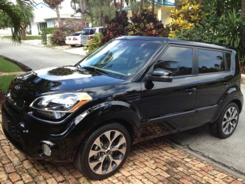 2013 kia soul ! exclaim navi leather sunroof camera push button start low miles