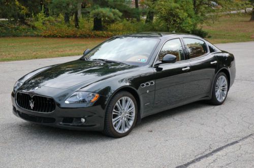 2012 maserati quattroporte s sedan 4-door 4.7l - under 2k miles