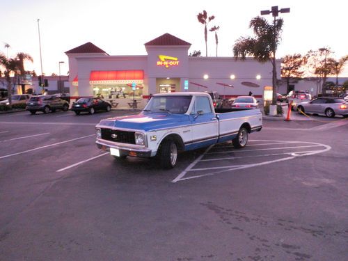 1972 chevy c10 truck new hp 350 mint body &amp; trim