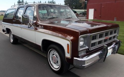 1977 GMC Suburban 43k Original Miles Sierra Granda Factory 454 A/C SURVIVOR, image 3