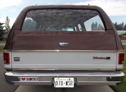 1977 GMC Suburban 43k Original Miles Sierra Granda Factory 454 A/C SURVIVOR, image 7