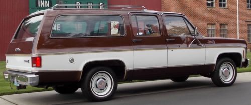 1977 GMC Suburban 43k Original Miles Sierra Granda Factory 454 A/C SURVIVOR, image 10