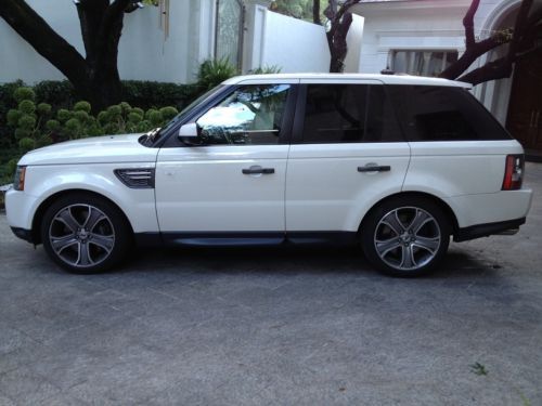 2010 land rover range rover sport supercharged sport utility 4-door 5.0l