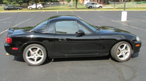 2002 mazda mx-5 miata  automatic blk  hardtop