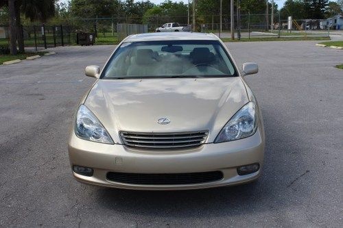 2002 lexus es 300 sedan gold