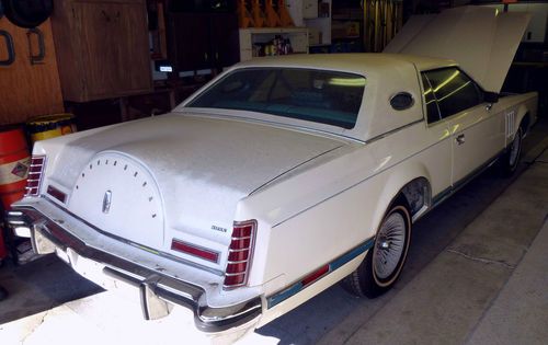 1979 lincoln mark v 400 cu in engine garaged 86,000 actual miles all original