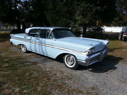 2 owner 1958 mercury turnpike cruiser low miles