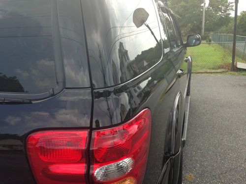Used 2002 Toyota Sequoia Limited 34K Low Original Miles Very Rare 4WD Black/Tan, US $16,500.00, image 10