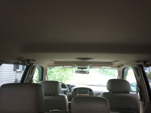 Used 2002 Toyota Sequoia Limited 34K Low Original Miles Very Rare 4WD Black/Tan, US $16,500.00, image 19