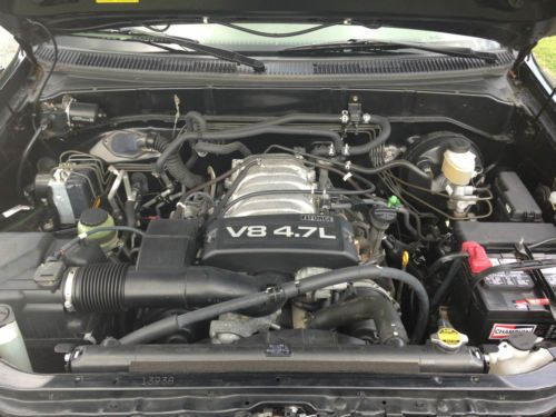 Used 2002 Toyota Sequoia Limited 34K Low Original Miles Very Rare 4WD Black/Tan, US $16,500.00, image 23