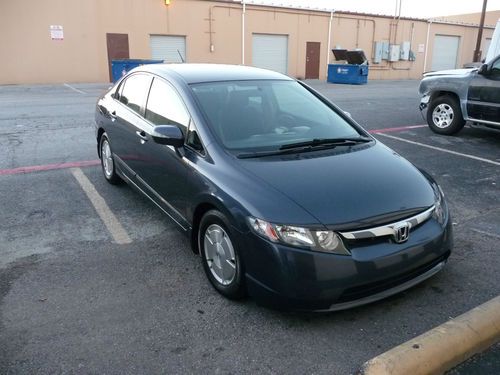 2008 honda civic hybrid navigator sedan 4-door 1.3l