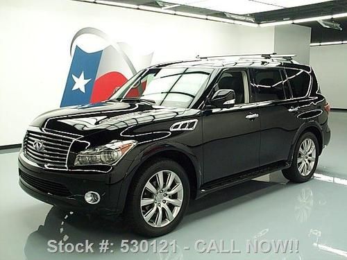 2013 infiniti qx56 theater sunroof nav rear cam dvd 19k texas direct auto