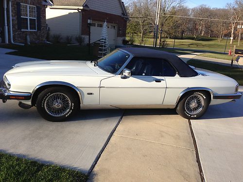 1992 jaguar xj xjs v12 covertible coupe garage kept low 57,000 miles