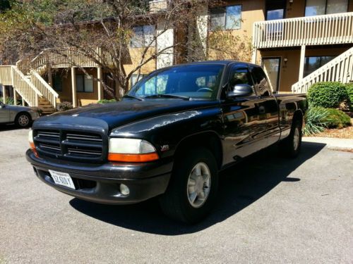 1998 dodge dakota club cab 3.9l v6 black