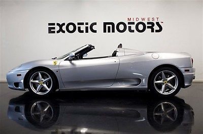 2002 ferrari 360 spider, serviced! 15k miles $79,888!