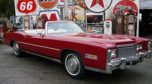 1975 cadillac convertible eldorado 1976