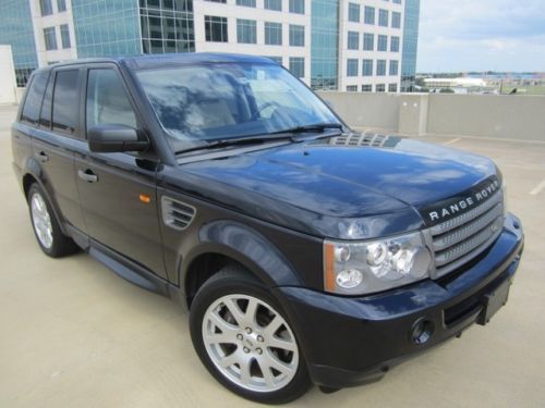 2008 land rover rannge rover sport hse cool box- 19 wheels-