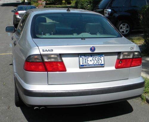 SAAB 9-5 2001 SILVER BODY MINT USE FOR PARTS NEW EXHAUST RADIATOR TIRES, US $1,000.00, image 4