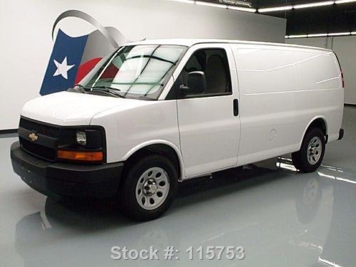 2012 chevy express cargo van 4.3l v6 only 30k miles! texas direct auto
