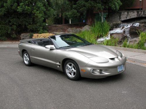 2001 pontiac firebird base convertible 2-door 3.8l