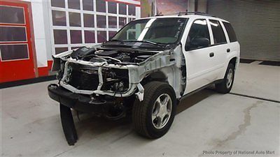 No reserve in az-2007 chevey trailblazer ls 79k miles-wrecked-runs-fixable