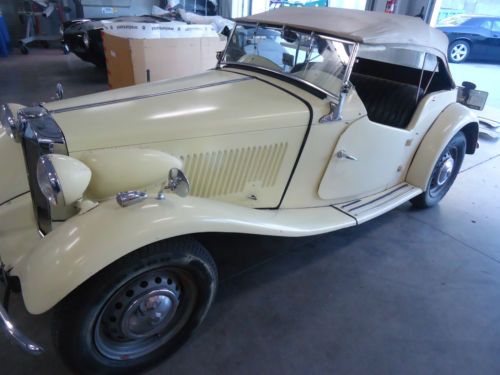 1953 mgtd t-series mg classic rare survivor