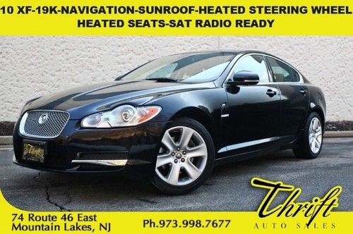 10 xf-19k-navigation-sunroof-heated steering wheel-heated seats-sat radio ready