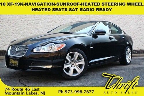 10 xf-19k-navigation-sunroof-heated steering wheel-heated seats-sat radio ready