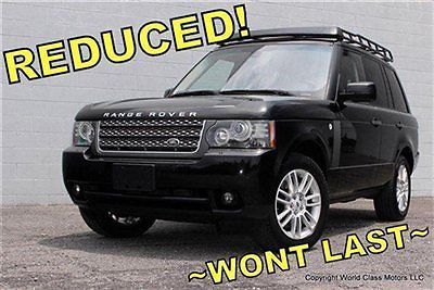 2010 range rover hse black nav rack camera loaded! 08 09 11 land rover sport