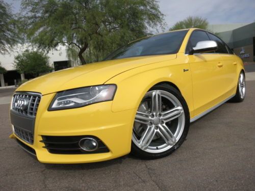 Rare imola yellow navi b&amp;o sound 15k miles loaded stasis exhaust 09 2010 2012