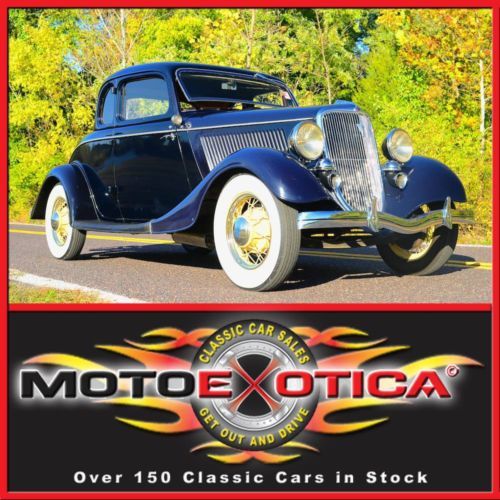 1934 ford 5 window coupe-all original-original sheet metal coupe-time capsule !!