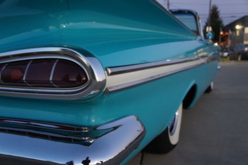 1959 CHEVY IMPALA CONVERTIBLE 348 WORKING A/C CLEAN AND RUST FREE! DRIVER, image 21