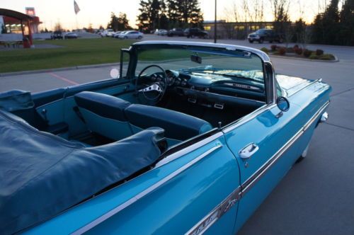 1959 CHEVY IMPALA CONVERTIBLE 348 WORKING A/C CLEAN AND RUST FREE! DRIVER, image 26